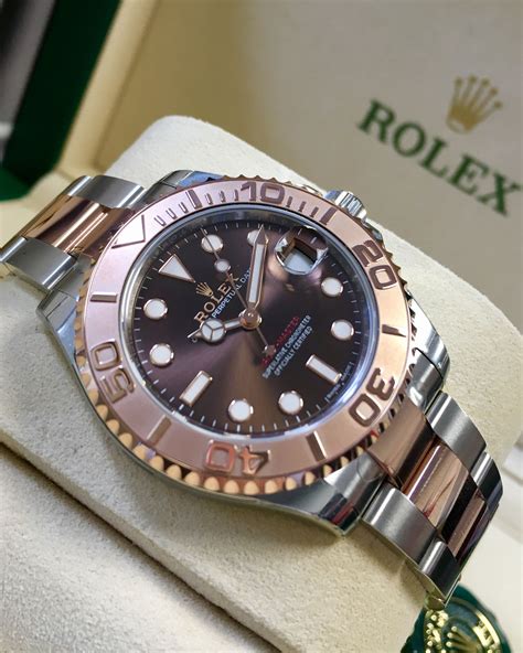 rolex yacht master 37mm chocolate|rolex 37mm yachtmaster.